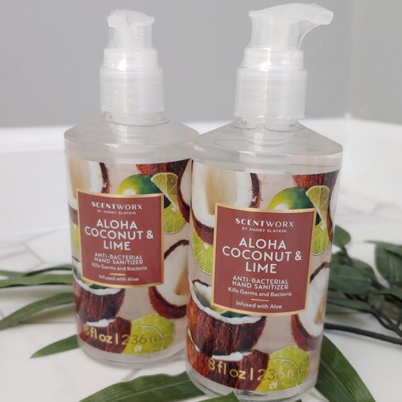 Scentworx by Harry Slatkin Aloha Coconut & Lime 6 Piece Gift Set - Picture 4 of 8